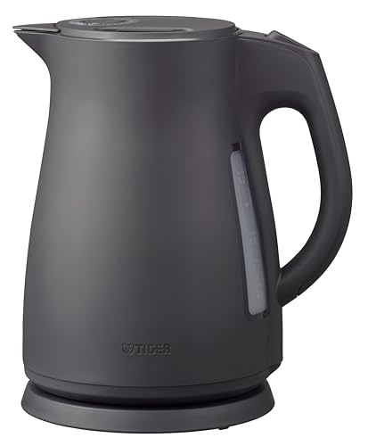 【WEB限定】タイガー魔法瓶(TIGER) 電気ケトル 上記セーブ スゴ軽 湯沸かし 1.5L 転倒お湯漏れ防止 カラ炊き防止 軽量 コンパクト 驚速 ブラックPCT-N150 K
