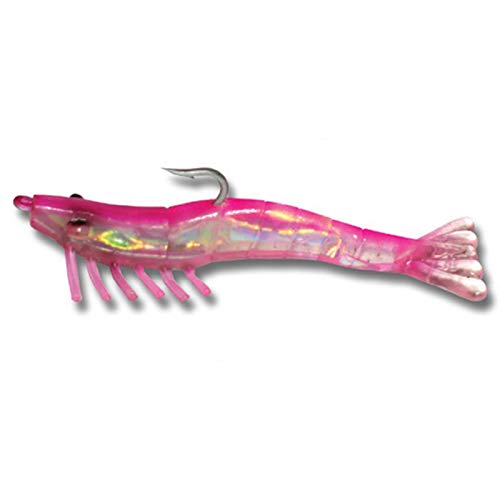 Billy Bay Aggravator Popper Shrimp Bait, Holographic Pink : Amazon.sg:  Sporting Goods