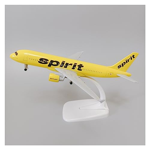 Modelo de avión de la aerolínea EE. UU. Air Spirit 320 ideal para decorar despachos y oficinas