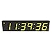 TimeMachines Precision Digital PoE Multicolor RGB Clock, 4