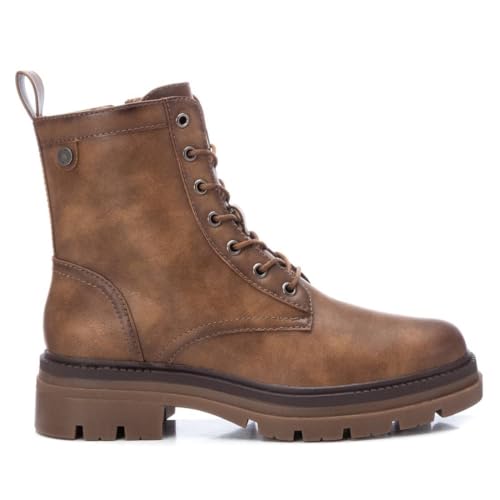 REFRESH - Botín Mujer Taupe - Calzado Cómodo y Versátil - Moda casual - Modelo 17100002 (Talla...