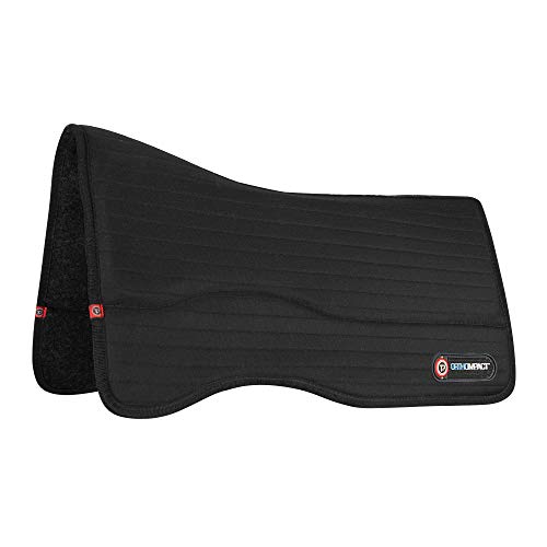 Toklat T3 Matrix Performance Pad with Felt and Impact Protection Inserts, Black
