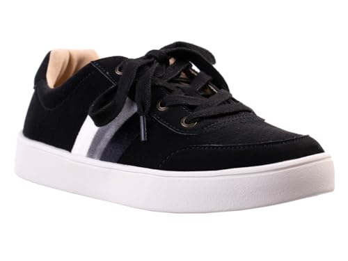 Revitalign Women's Belmont Stripe, Black, 10