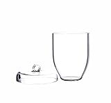 Photo Gallery zhyyutn crogiolo in vetro trasparente ad alta trasmissione luminosa, resistente agli acidi e agli alcali, da 25/30/50/100/150 ml, con coperchio(100ml) Photo Gallery zhyyutn crogiolo in vetro trasparente ad alta trasmissione luminosa, resistente agli acidi e agli alcali, da 25/30/50/100/150 ml, con coperchio(100ml)