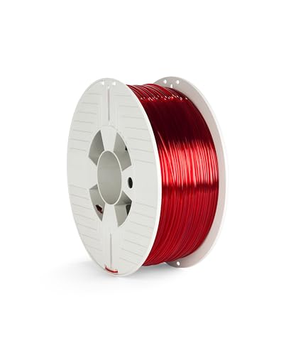 VERBATIM PET-G Filament 2 85 mm glycol polyéthylène téréphtalate glycol 1 55054 Rouge/Transparent