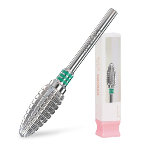 3/32" Typhoon Straight Cut Tungsten Nail Drill Bit for Acrylic Removal