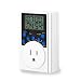 Timer Outlet, Multifunctional Infinite Cycle Programmable Plug-in Digital Timer Switchor for Appliances,Overload Protection,light timer 15A/1800W