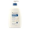 Aveeno Skin Relief Moisturizing Lotion for Very Dry Skin with Soothing Triple Oat & Shea Butter Formula, Dimethicone Skin Protectant Helps Heal Itchy, Dry Skin, Fragrance-Free, 33 fl. oz
