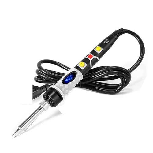 Kit de soldador de 80W, herramientas de soldadura eléctrica, puntas de soldadura de Gas de temperatura ajustable, juego de herramientas de reparación de calor, estación de soldadura