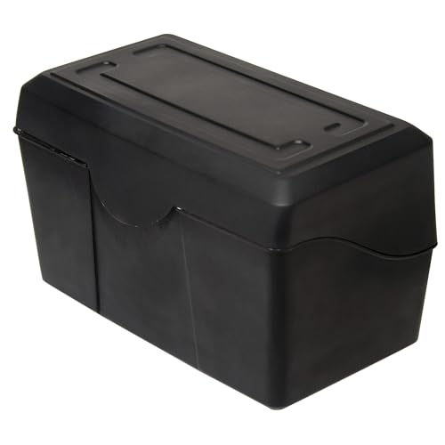 Innovative Storage Designs Plastic Card File, 4