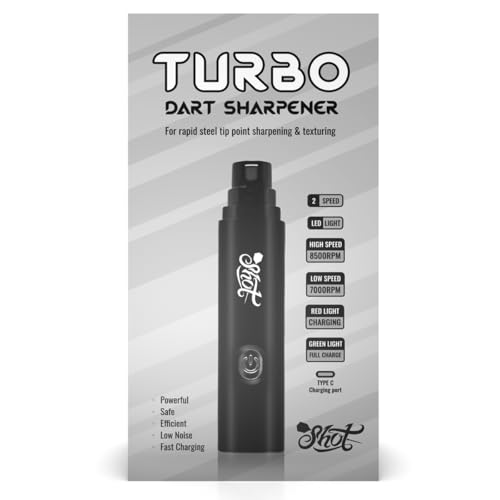 Shot! Turbo Dart Point Dart Sharpener