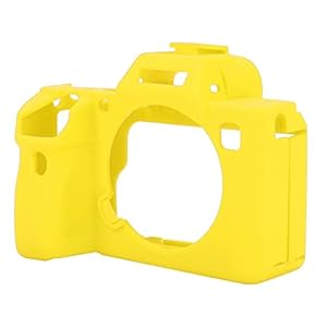 Tbest A7 III Silikon Kamera Schutzhülle Gelb