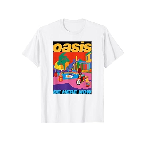 Oasis – Be Here Now Colour T-Shirt