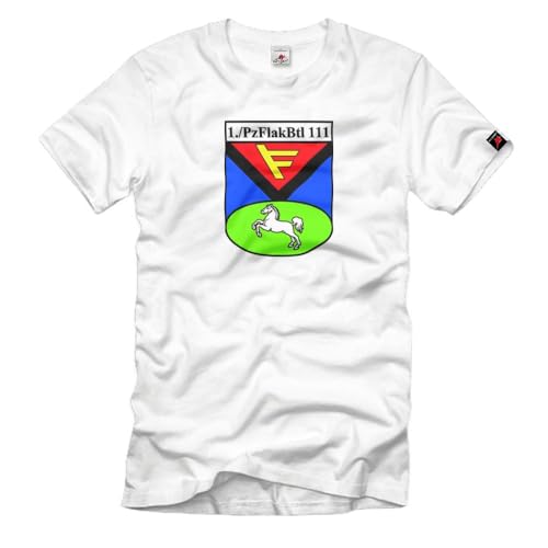 T-Shirt 1er pzflakbtl 111 Copytec : fini les insignes de char antiaérien qui s'effacent
