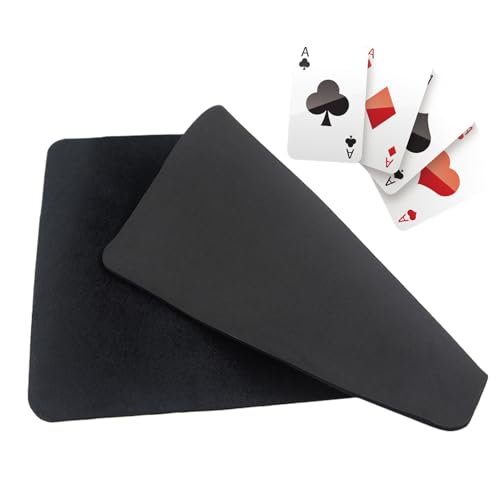 Ancsttu Tapis de Jeu de Cartes | Accessoire de Tour de Magie,Jouet Interactif et Support Magique pour Cartes - pour Débutants et Passionnés en Soirée...
