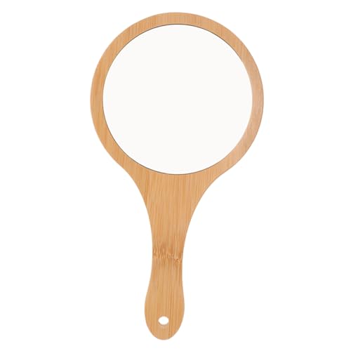 CALLARON Portable Handheld Makeup Mirror with Handle Travel Mirror for High Definition Surface Durable Design for Home and Outdoor Use