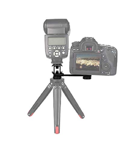 Eidyer Dreifach-Blitzschuh-Adapter, Konverter, 3-in-1 Fülllicht-Mikrofon-Befestigungshalterung, Kamerablitz, Blitzschuh… – Bild 7