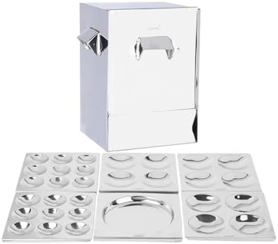 Coconut Stainless Steel - Trivia Idli Maker | Unique Rectangular Shape Idli Steamer For Home | Include 3 Regular, 2 Mini & 1 Tatte Idli Plate | Restaurant Type Soft & Fluffy Idli | Induction Base
