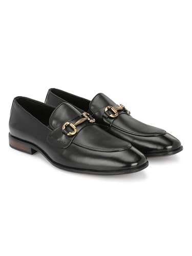 Image of egoss Genuine Leather Loafer Formal Shoes for Men-22601