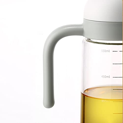 Image of Oil and Vinegar Bottle Dispenser Olive Oil Bottle Glass Oil Dispenser Bottle Transparent Oil Bottle Vinegar Sauce Bottle for Grilling Salad Frying Easy to Refill and Clean Olive Oil Carafe Decanter fo