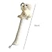 Badminton Racket Handle Cover Racket Handle Cover Decorative Plush Doll Tennis Racquet Grip Sleeve Grip Protector, White