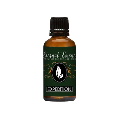 Eternal Essence Oils Expedition 30ml Fragrance Oil – Pine Needles, Bergamot Mist, Vetiver & Cedarwood – Earthy Green Blend Inspired by Forest Trails & Herbs