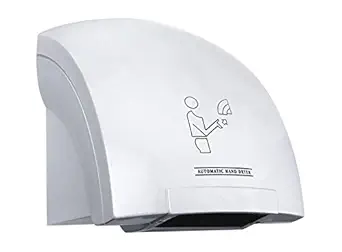 JPS Hand Dryer Automatic High Speed Motion Sensor for Commercial Hospital Hotel Bathroom Washroom | (White)
