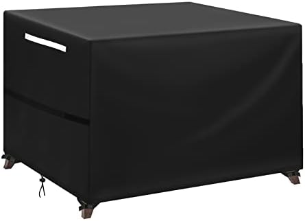 Furniture Covers, Patio Furniture Cover Waterproof upgrade to 5000Pa, Windproof, Anti-UV, Heavy Duty Rip Proof 420D Oxford Fabric Outdoor Table Cover Rectangular (170 x 95 x 70cm))