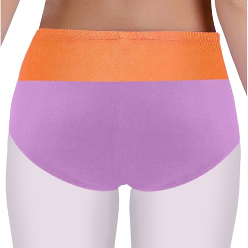 FEESHOW Kids Girls Underwear Briefs High Waist Full Coverage Gymnastics Ballet Dance Panties Sport Shorts4