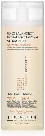 Giovanni Cosmetics Shampoo 50/50 Balanced, 236ml Normal to Dry