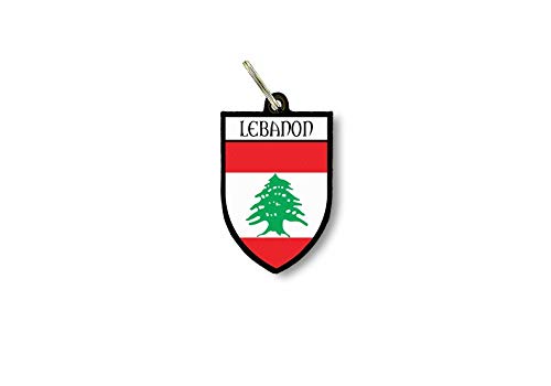 Porte cles clefs cle Drapeau Collection Ville Blason Liban libanais