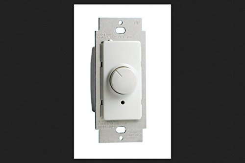Variateur rotatif à incandescence Decora Leviton RPI06-10 W interrupteur blanc 600W