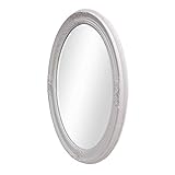 SPIEGEL OVAL im opulenten ANTIK-DESIGN mit aufwändig gearbeitetem Holz-Rahmen