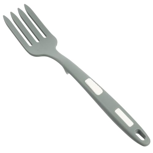 LALADEFIEE Silikon Kochgabel Multifunktional für Küchenessen und Pasta Geeignet Hitzebeständig und Formstabil Praktische Salatgabel für Vielseitigen Einsatz in Küche