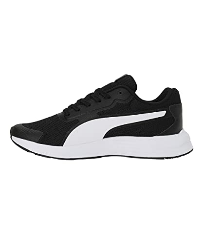 PUMA PUMA Unisex Low-Top Trainers Sneaker, Black White Black, 10.5 US Men
