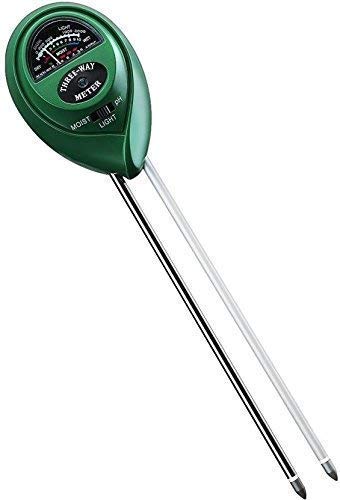 3 in 1 Soil Moisture Round Hydroponic Plant Tester Light and pH/Acidity Meter Soil Thermometer for Home/Garden-image-28