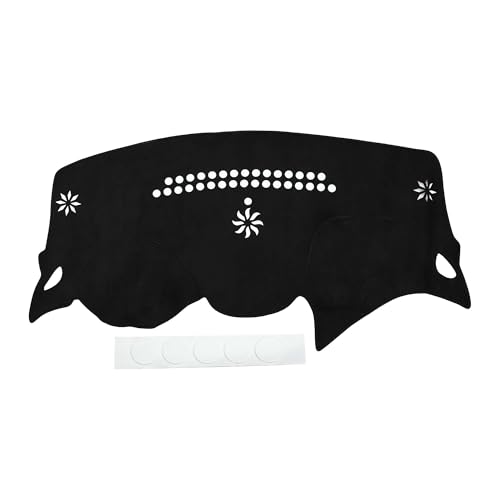 TUCKBOLD Dash Cover for Chevrolet Cruze 2016-2021 Non-Slip Dashboard Cover Mat Black 1Pcs Sun Protection Sunshield Heat Shield UV Protect