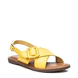 Suela antideslizante Refresh 79809, Sandalias Planas Mujer, Amarillo, 41 EU