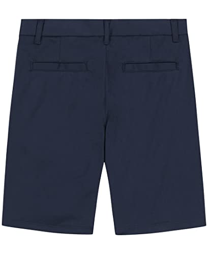 Image of Nautica Boys' School Uniform Flat Front Twill Short
