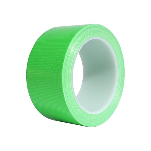 Kwtpsg Light Green Duct Tape Heavy Duty, Waterproof Strong Adhesive Duct Tape for Indoor Outdoor Repairs Packaging Arts Crafts Projects, Tear by Hand 2 Inch x 20 Yards
