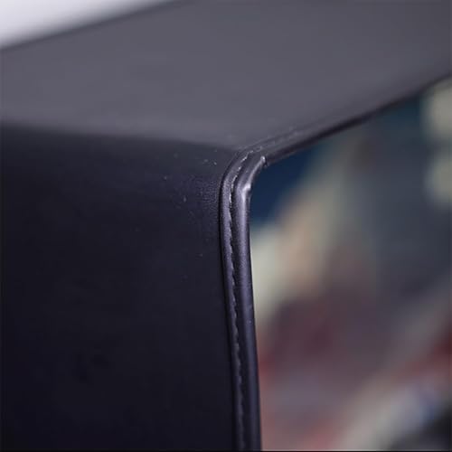 Capot de moniteur en cuir haut de gamme pour écran d'affichage 24" - 3