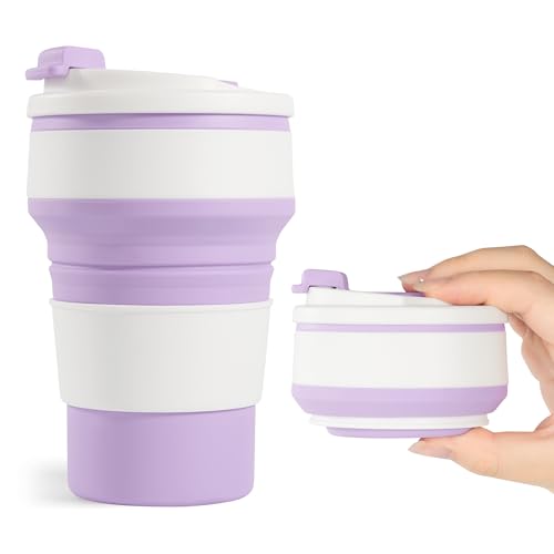 12oz Leakproof Folding Coffee Mug