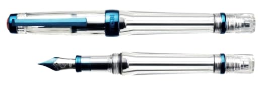【最終価格】ツイスビー 万年筆 バキューム 700R カイヤナイトブルー　字幅M ≪在庫あり(名入れ無しなら即日発送可)≫TWSBI ツイスビー