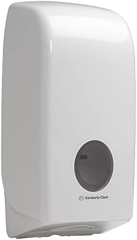 Aquarius Folded Toilet Tissue Dispenser 6946-1 x White Single Sheet Toilet Paper Dispenser