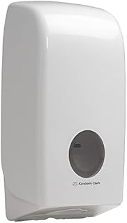 Aquarius Folded Toilet Tissue Dispenser 6946-1 x White Single Sheet Toilet Paper Dispenser