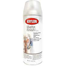 Krylon Matte Finish 11 Oz. Spray Eliminates Glossy Sheen And Provides Permanent Surface Protection Pkg/2