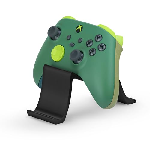 BRAINWAVZ Soporte para controlador de juegos de escritorio, elegante, diseño de onda mínima, adecuado para PS5, Xbox, Switch, PC y gamepads retro (UGDS11)