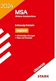STARK Lösungen zu Original-Prüfungen und Training MSA 2024 - Englisch - Schleswig-Holstein