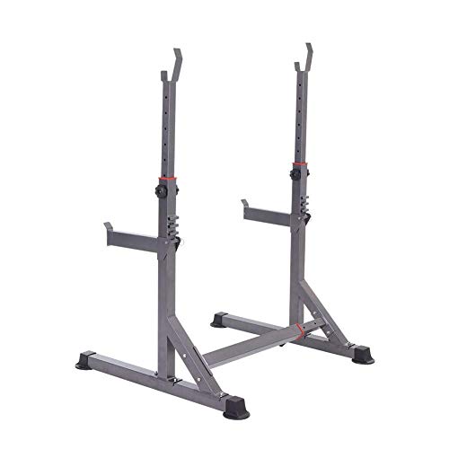 ERoomQ Multi-Function Weight Lifting Home Gym Fitness Multifunctional Adjustable Squat Rack,Fitness Household Barbell Stand,Stands Bench Press Frame Fitness Sports Goods,Cross Training, P