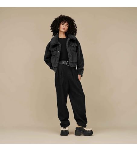 Bottines et boots UGG W Esmee Leather Lace up pour Femme - vue 4